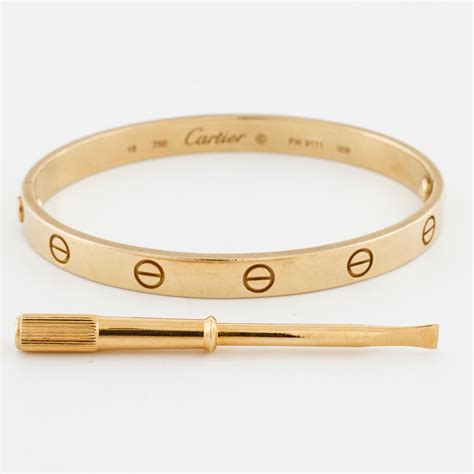 Cartier LOVE Bracelets .